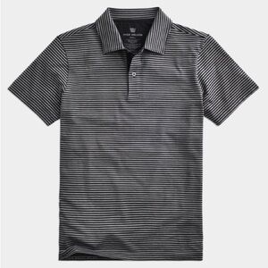 Mack Weldon Striped Pima T-Shirt Polo Mens Size XXL